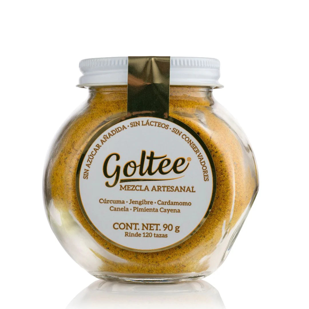 Mezcla artesanal de cúrcuma, jengibre, cardamomo, canela y pimienta cayena