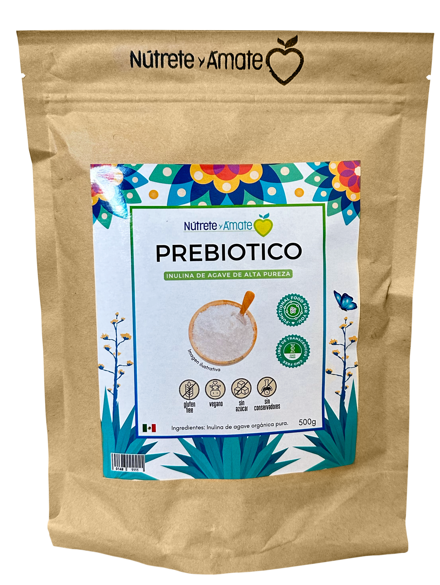 Prebiótico - Inulina de Agave