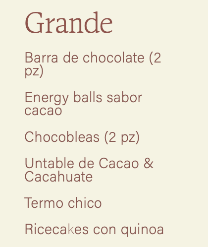 Canasta Cacao Lovers Grande - incluye envío a domicilio