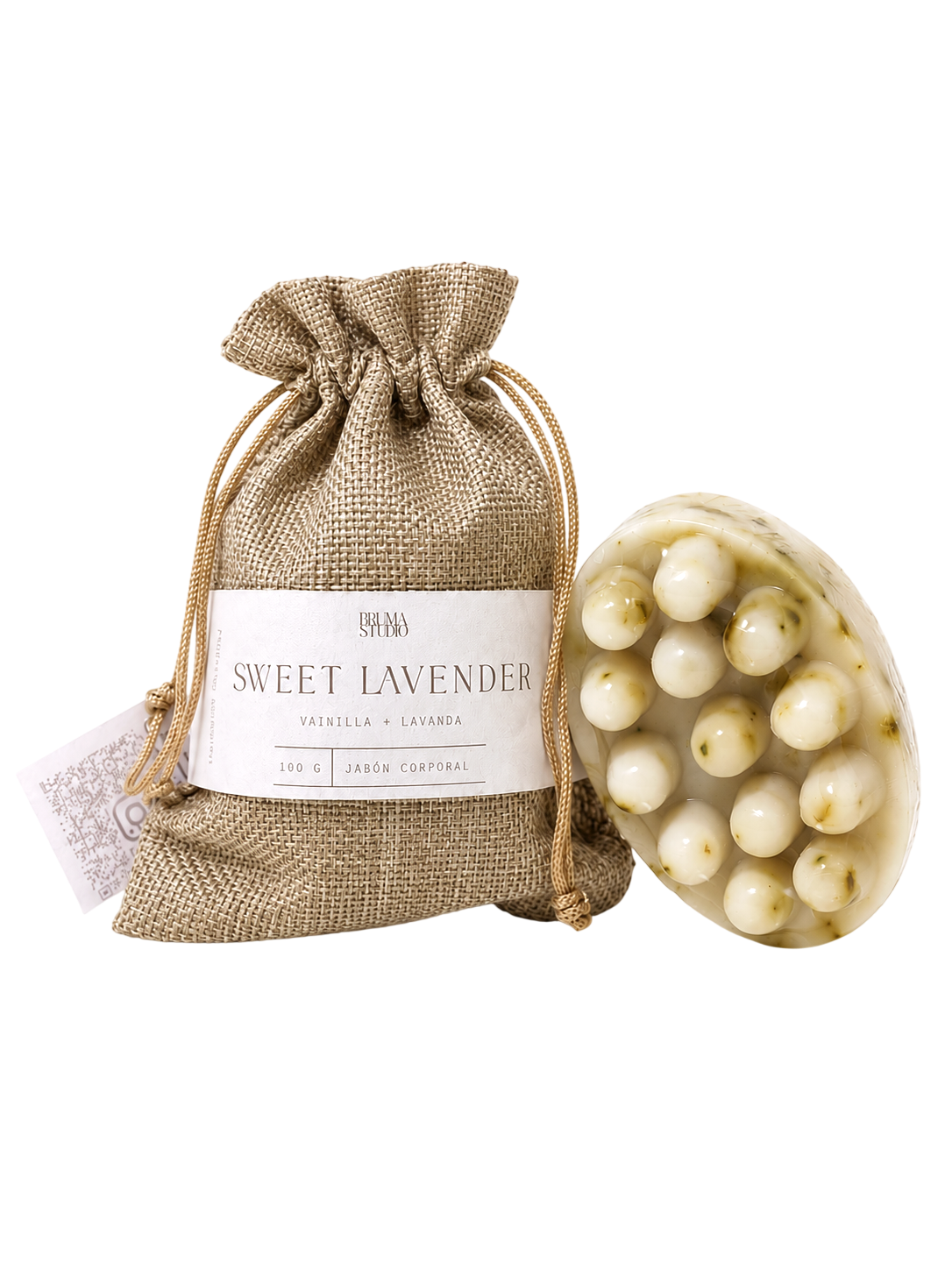 Jabón Masajeador Sweet Lavender – Regalo de Spa y Relajación